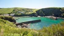 Join the South West Coastal Path at Port Isaac for amazing walks