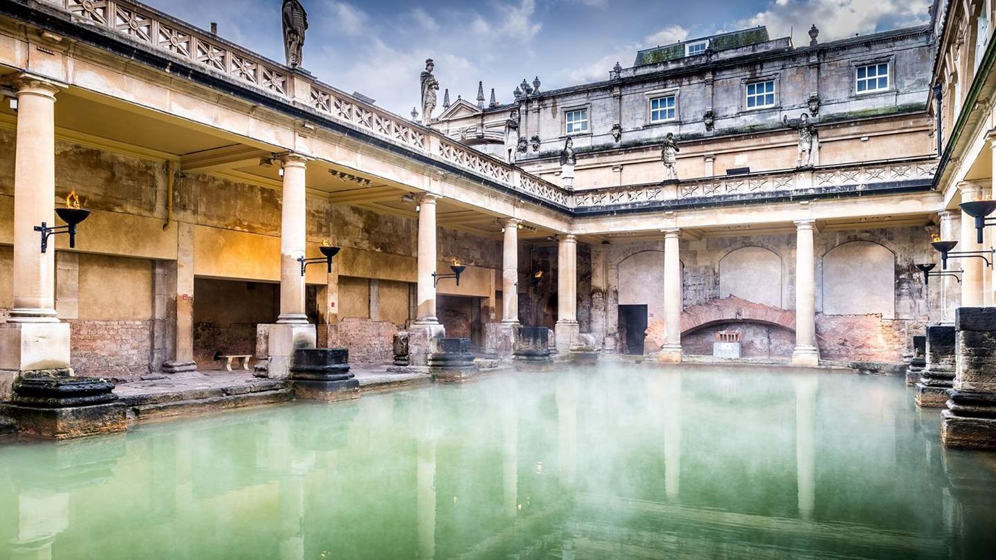 The historical city of Bath is under an hours' drive away