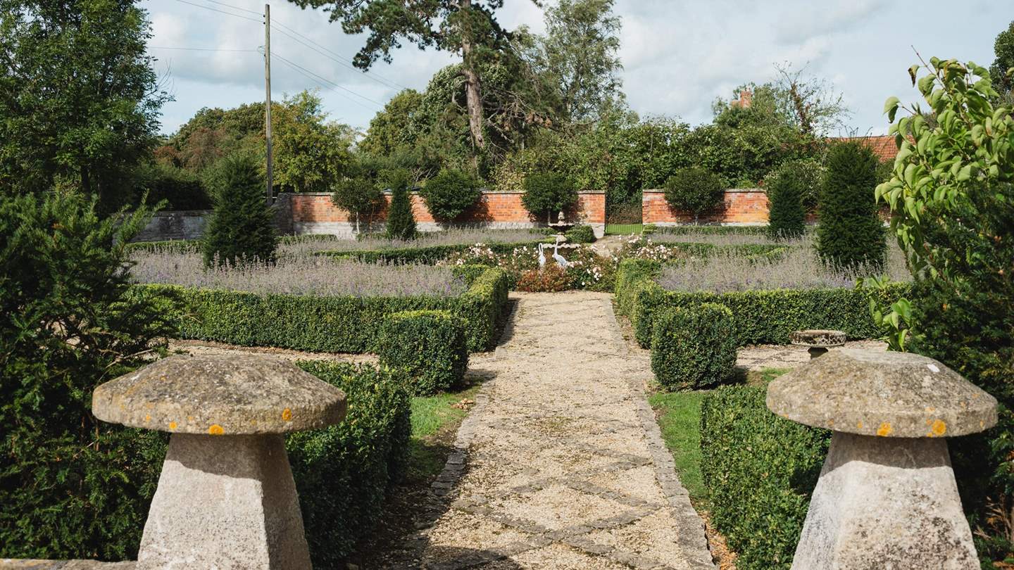 The owners live on site in the main farmhouse, so you may see them using the shared outdoor spaces, collecting produce from the vegetable patch or tending to the animals