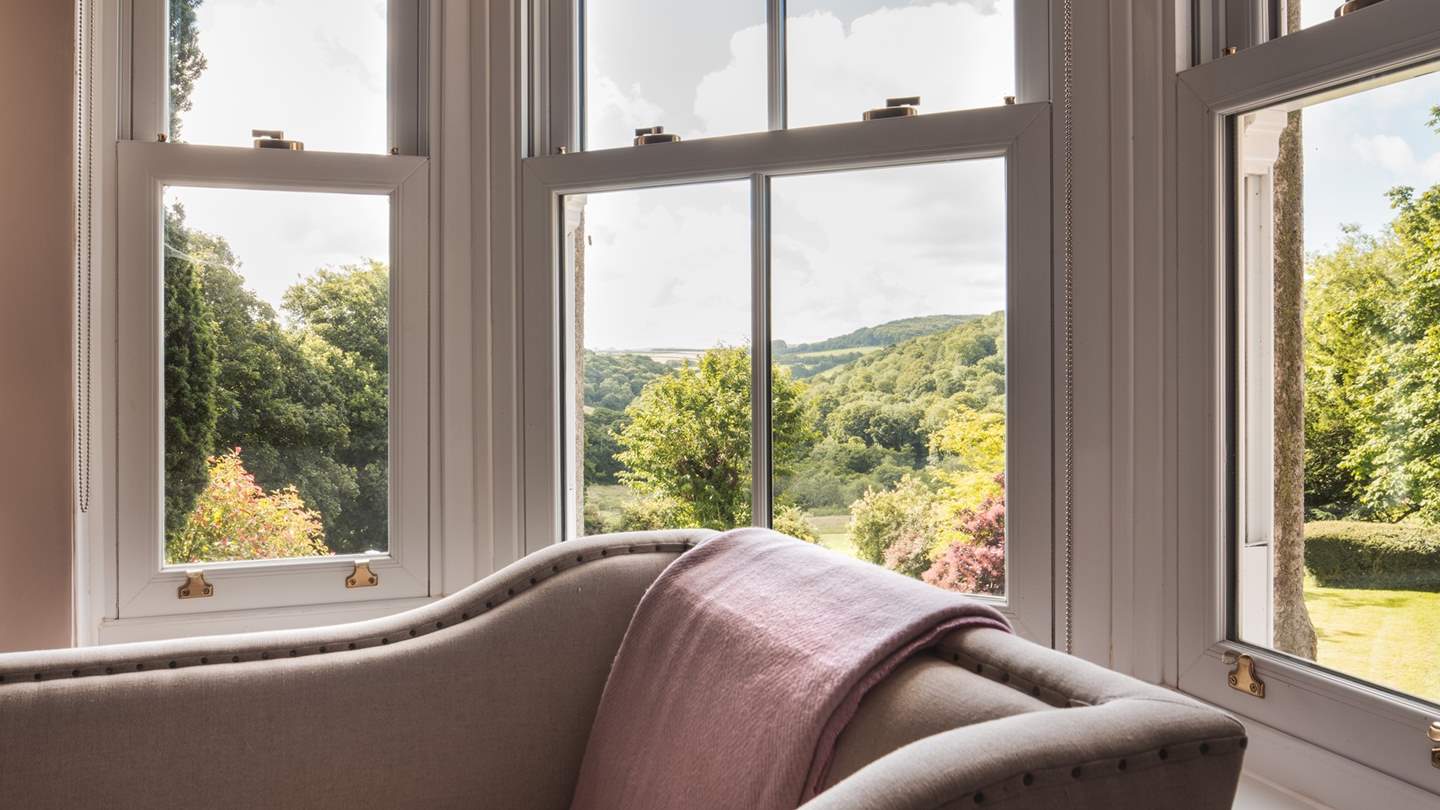 The perfect spot for a moments' peace, curled up with your book or simply to gaze at THAT view
