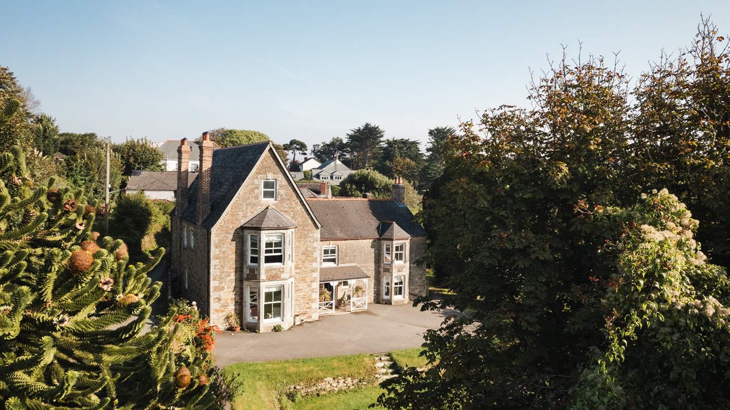 Lanherne is set in a peaceful hamlet and has private parking for up to five cars