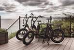 E-Bikes are available to guests at an additional cost and should be booked in advance