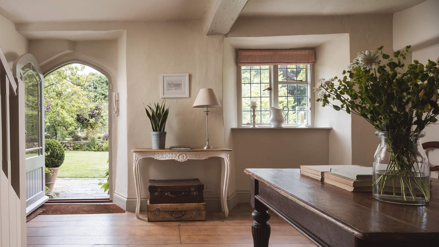 Inside, you'll find country chic interiors and calm spaces