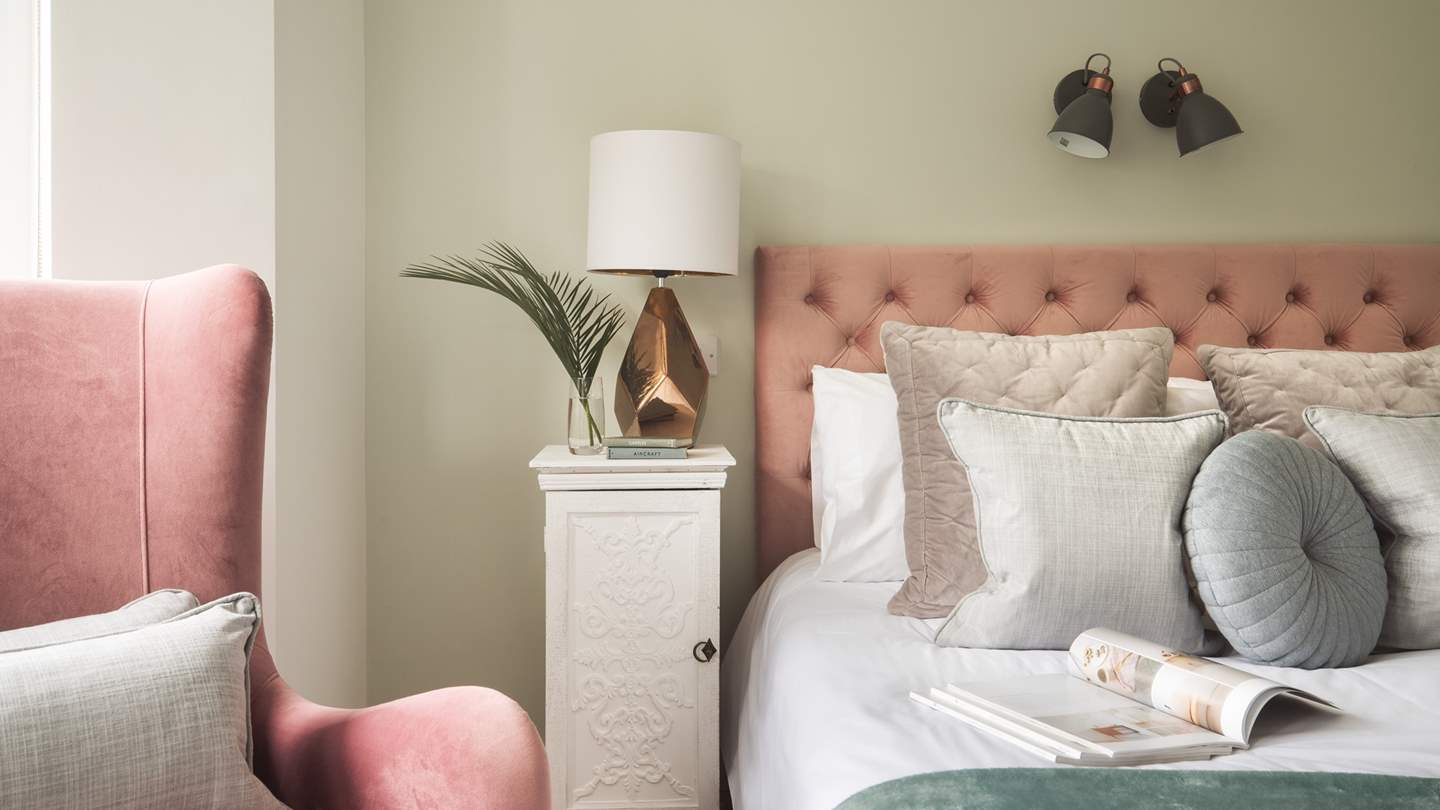 The sumptuous cushions and throws adorning the beds create a luxurious den in which to retreat