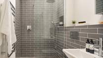 Huge walk in showers means you'll not want to rush your morning ablutions! 