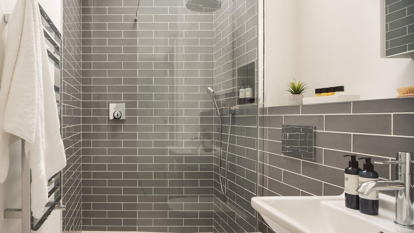 Huge walk in showers means you'll not want to rush your morning ablutions! 