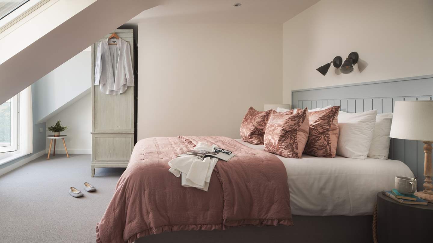 Each bedroom is uniquely beautiful in this stunning retreat