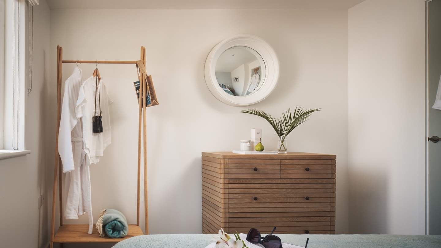 Each bedroom has plenty of storage for your belongings - whilst at the same time looking beautiful of course