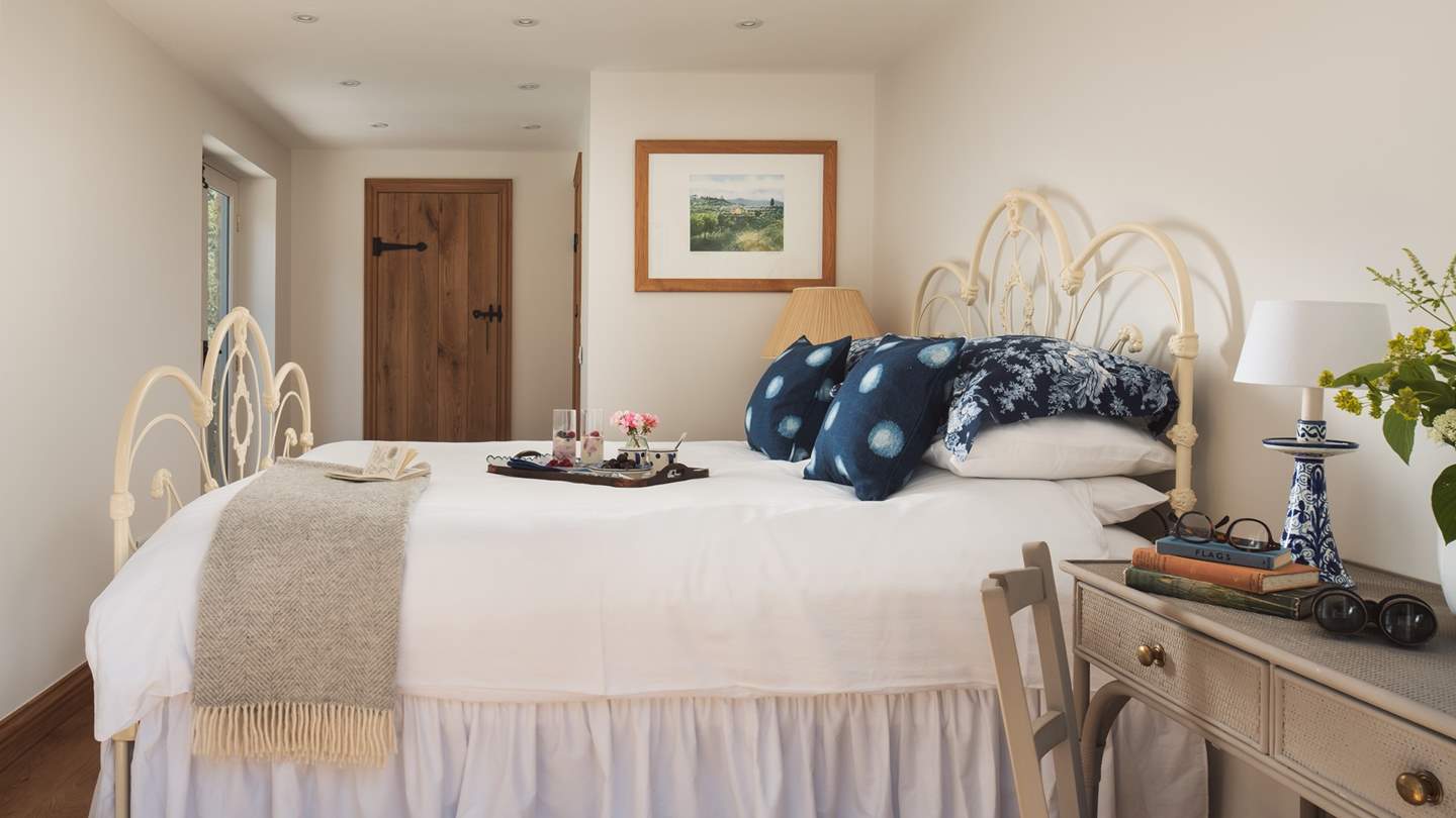 The second bedroom is a cabana, completely independent from the main house and accessed from the deck area