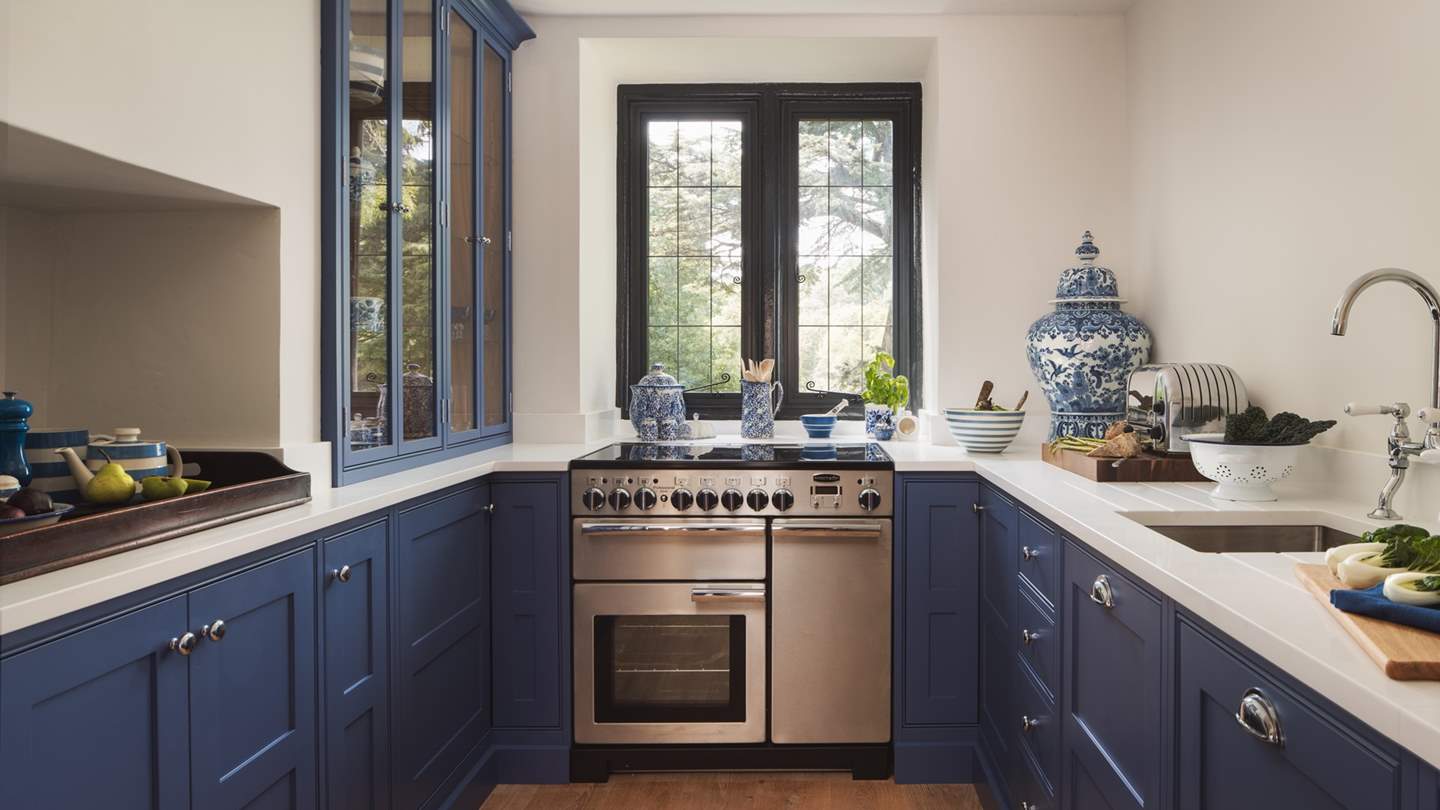 The kitchen is full to the brim of everything you could possibly need to rustle up a meal