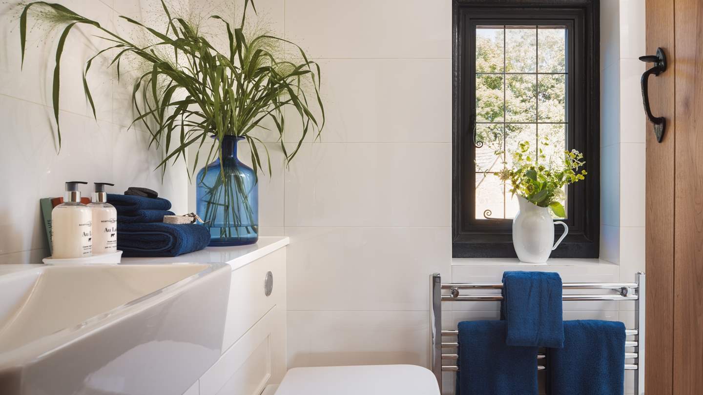 Heated rails keep towels warm and fluffy