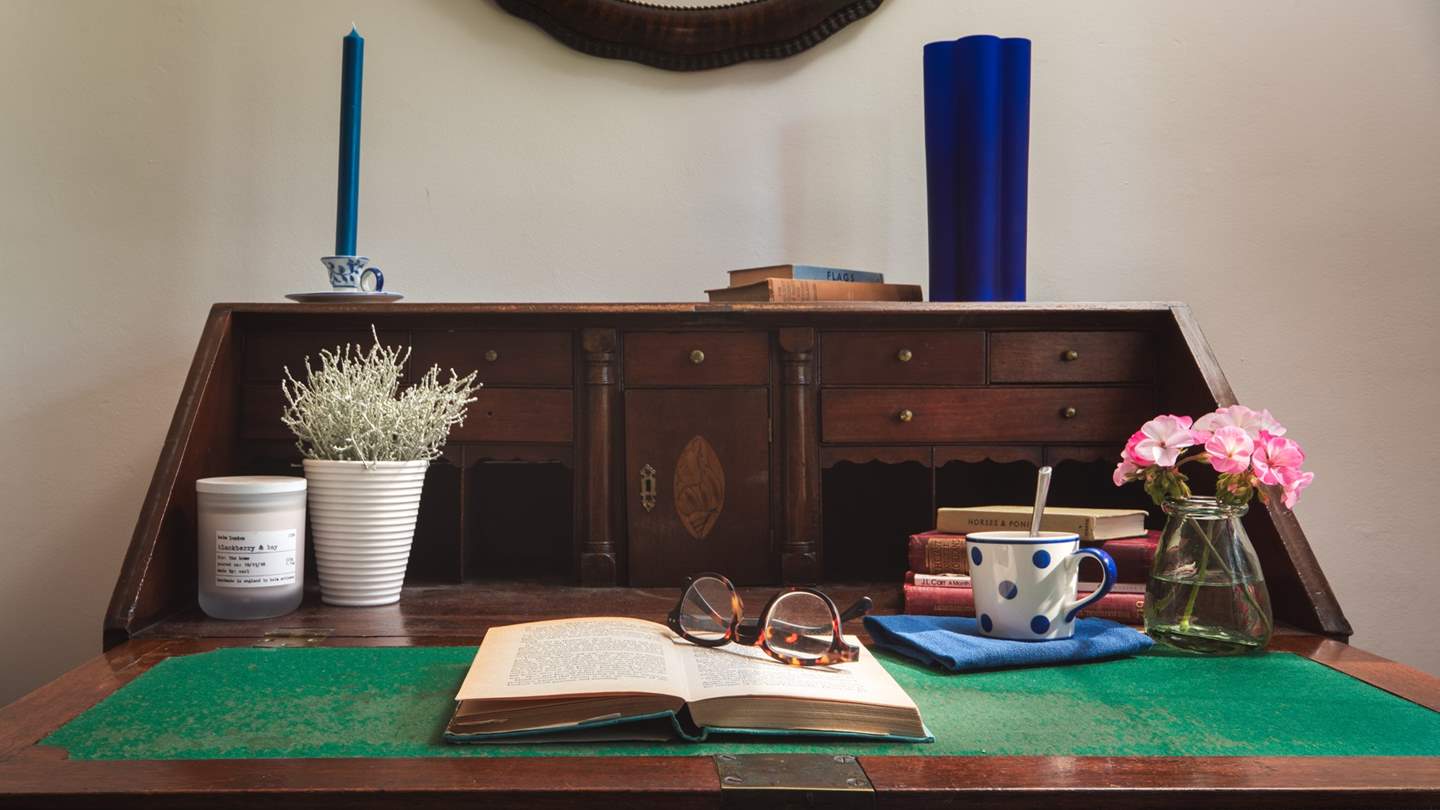 The perfect spot for catching up on emails, painting or writing that novel you've dreamed of doing