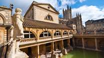 Make sure to pay a visit to the roman baths when exploring the city of Bath