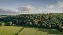 Woodlanders is deep in the Shropshire Hills, an Area of Outstanding Natural Beauty