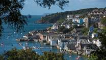 Fowey has many fabulous places to eat and lots of independent shops - the perfect place to potter!
