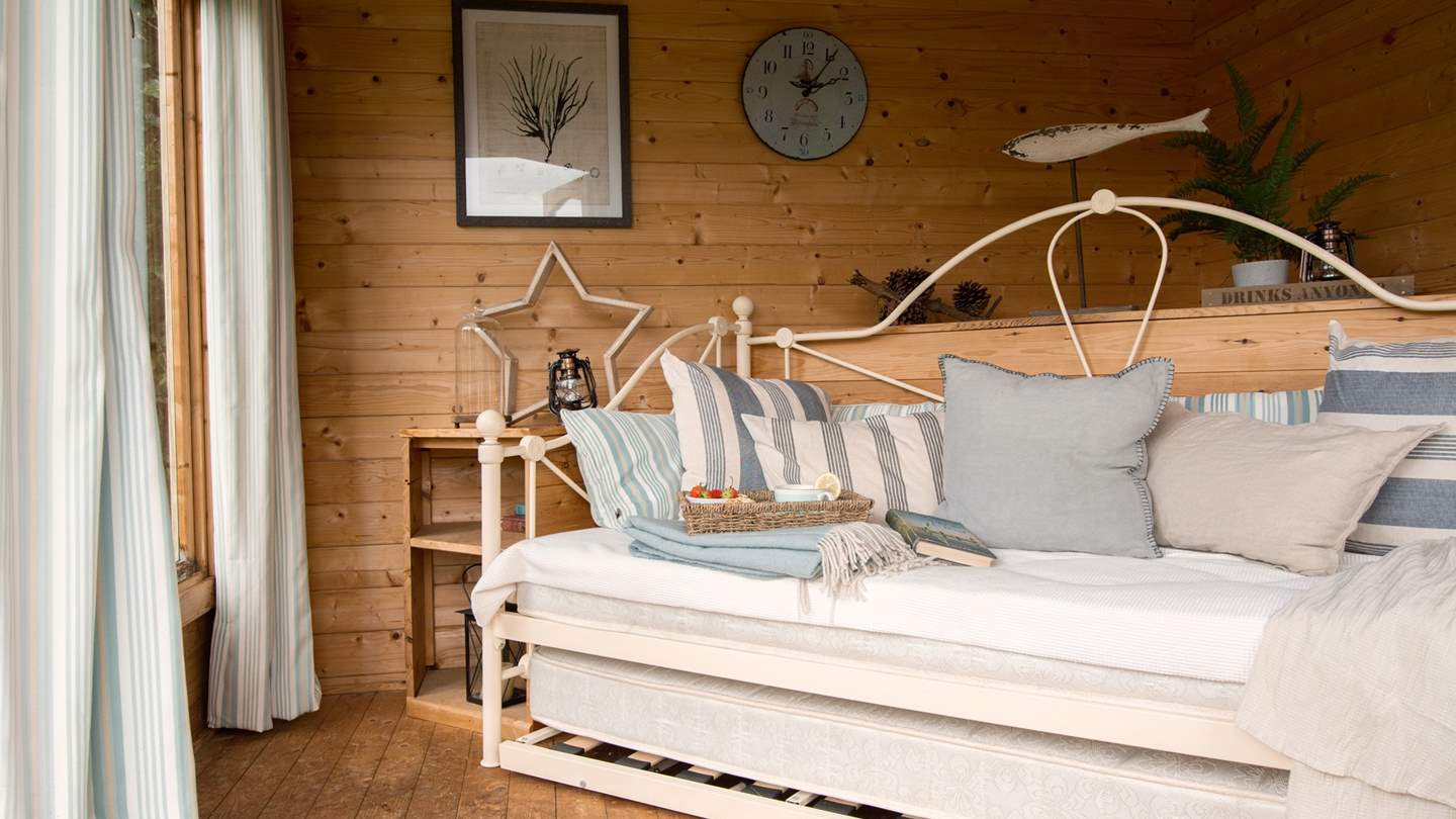 A lovely nook to delight in your favourite page turner...