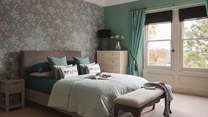 'Butterfly' is a pretty and secluded bedroom and lies on the first floor with a king size bed and an en-suite bathroom