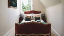 Cute and cosy 'Owl', a snug L-shaped double bedroom located on the second floor