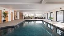 Complete with a stunning indoor pool, hot tub and sauna 