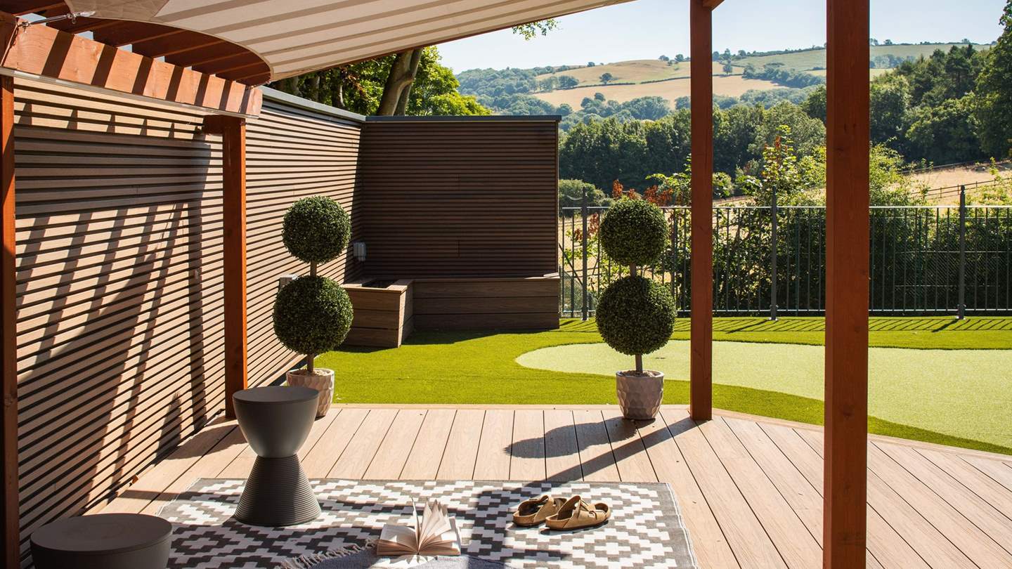 A shaded spot for an afternoon snooze...