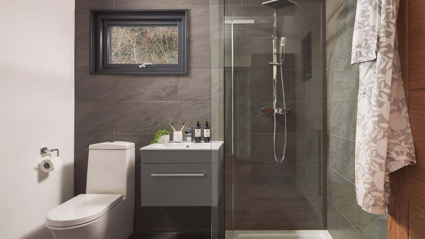 Both bedrooms are en suite, making The Nest ideal for friends travelling together