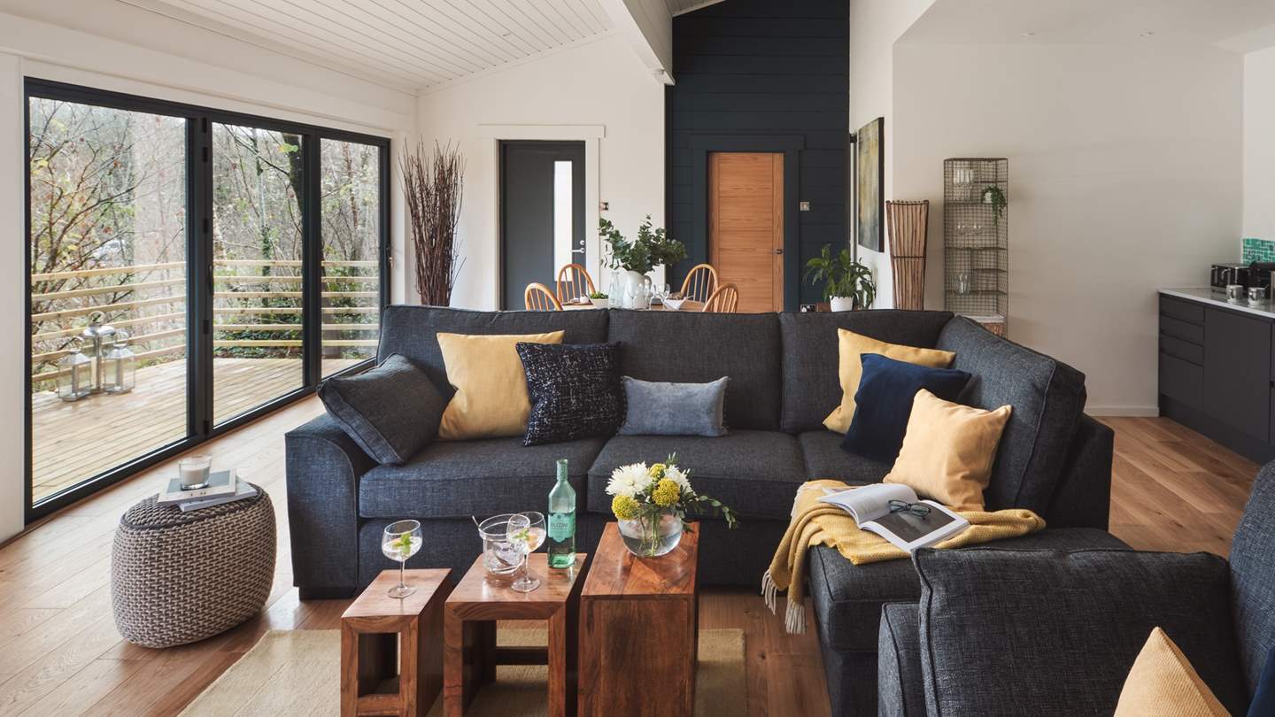 Step inside and you'll discover a calm, contemporary space with a palette of tranquil whites and blues to help the stresses of life slip away