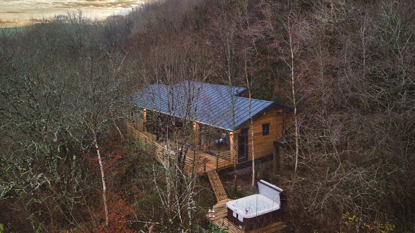 This is for the dreamers, the escape-it-alls seeking a luxurious hideaway amongst the trees