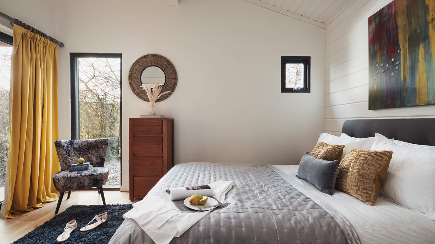 With a choice of a super king bed and a king bed, there's plenty of room to sprawl out at night