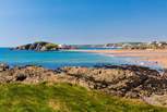 Bantham Beach offers huge stretches of sandy beaches to stretch your legs on