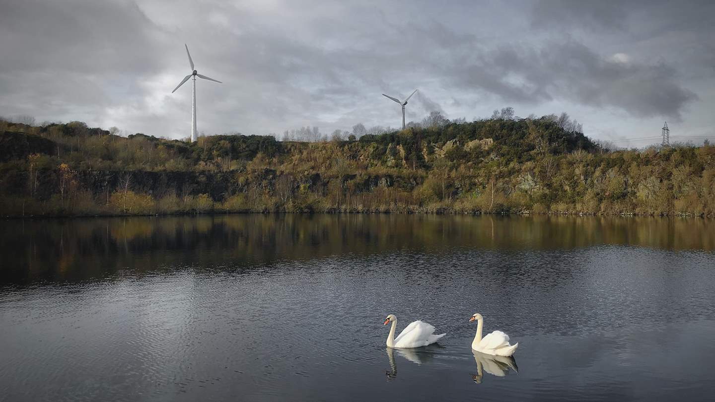 Available on request, embrace the tranquillity of the private lake at The Nest 