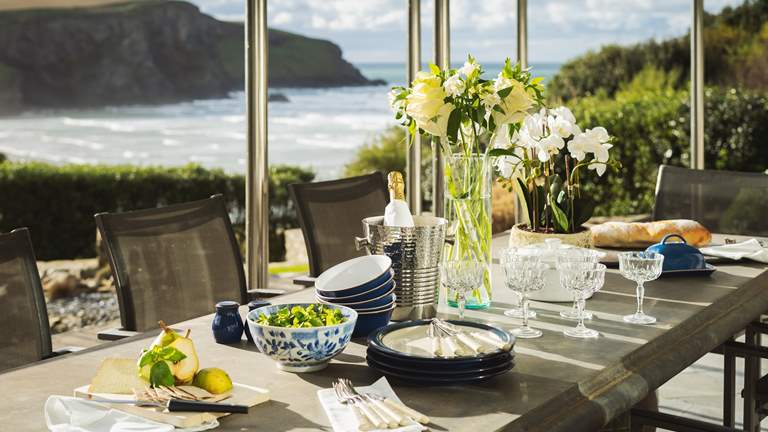 Water's Edge - Sleeps 10 + cot - Mawgan Porth