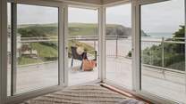 Wake up to soft ocean sighs with your very own terrace