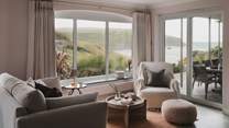 Uncover oceanside views from an array of cosy corners...