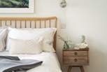 Luxurious linens and bedding ensure a blissful nights' sleep