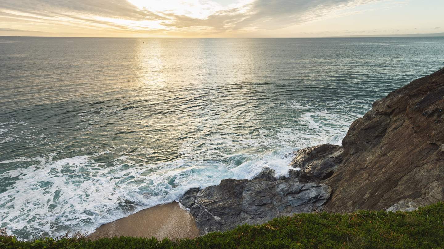 With nothing but the sea in front of you, you'll find yourself immediately soothed by the sound of waves