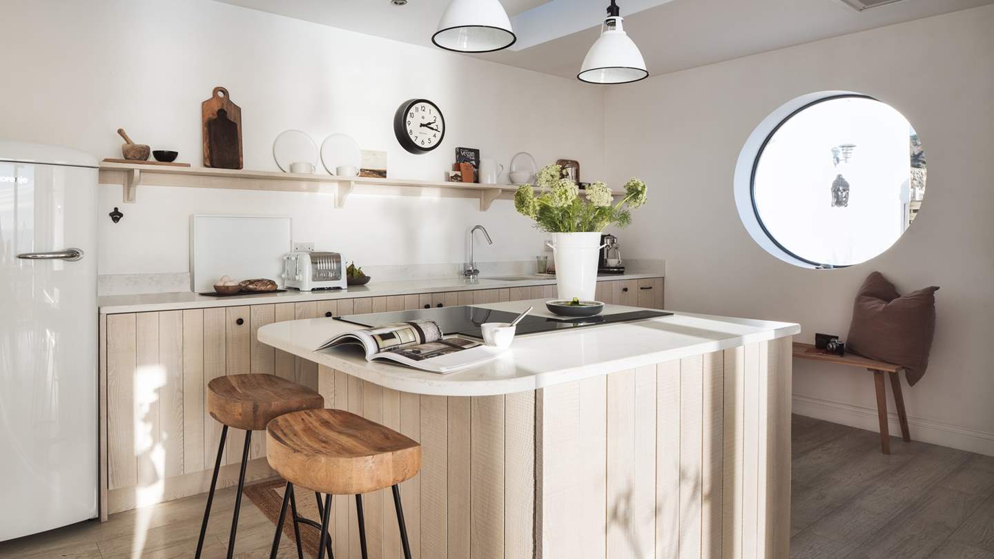 Unleash your inner domestic god or goddess in the gorgeous kitchen