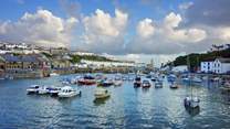 The pretty harbour at Porthleven is lined with amazing eateries waiting to be discovered