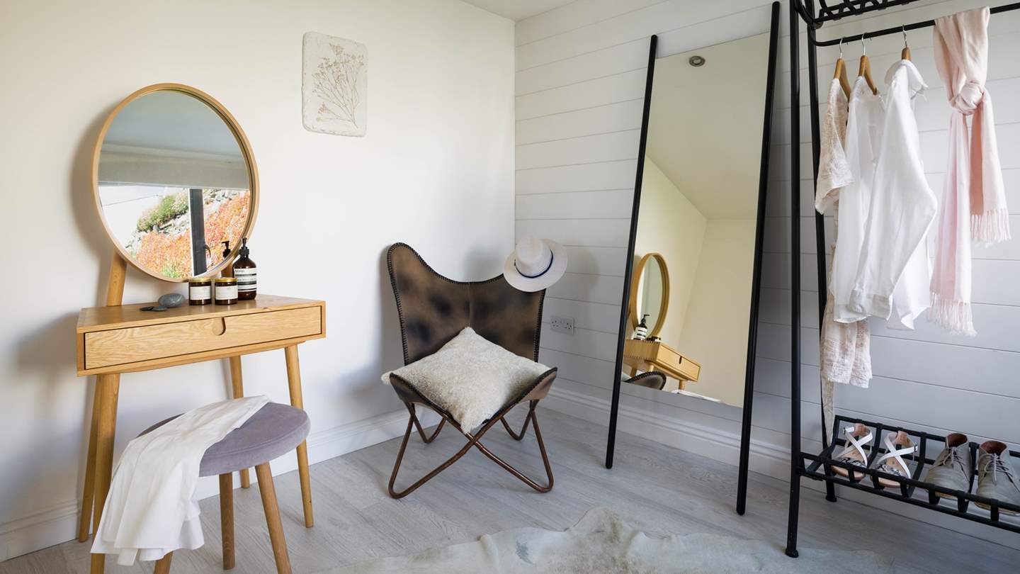 The pretty dressing area