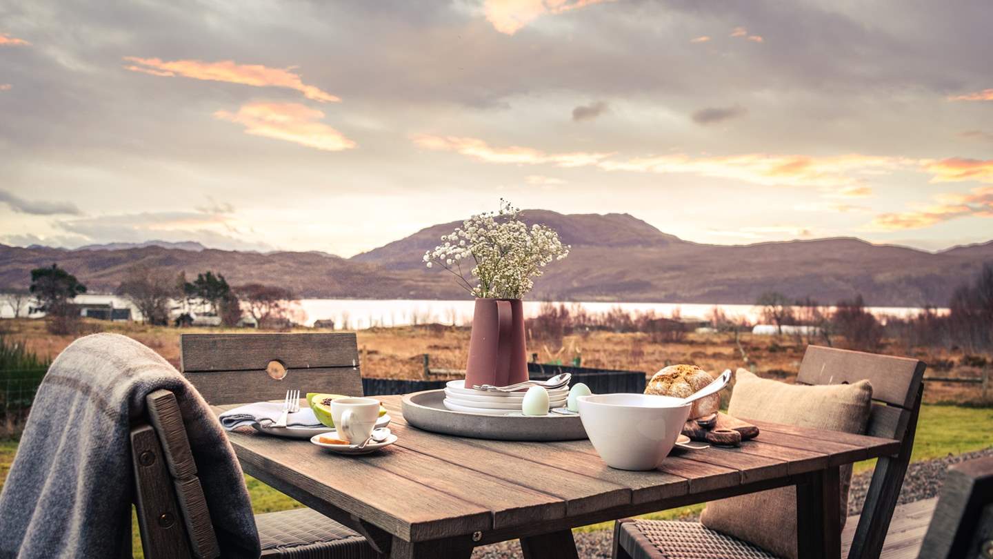 Set in three acres of its own croft, this stunning home is a retreat in every sense of the word