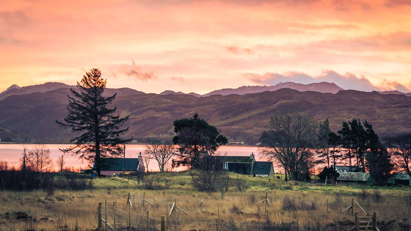 This is one for the nature lovers, where one step outside Aulinn's door will find you immediately immersed in the spectacular landscape