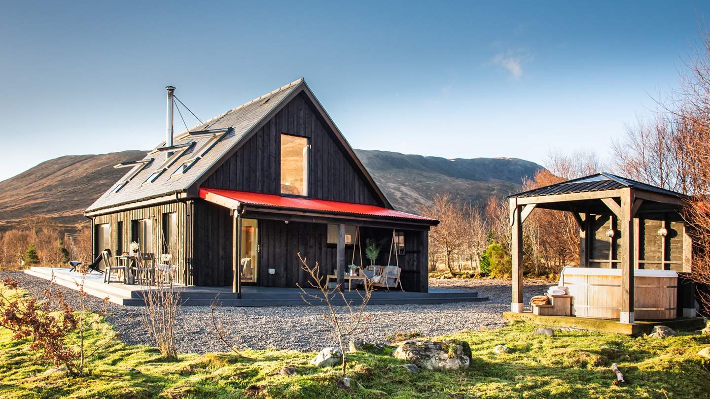 You'll be hard pushed to find a more peaceful spot than at Aulinn, a true wilderness escape