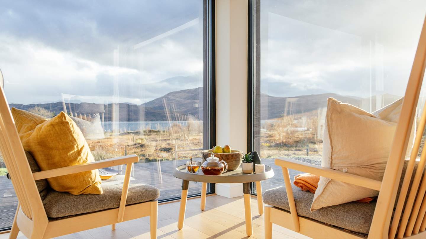 Take a moment to sit back, relax and gaze and the wild beauty of Skye - absolutely magical