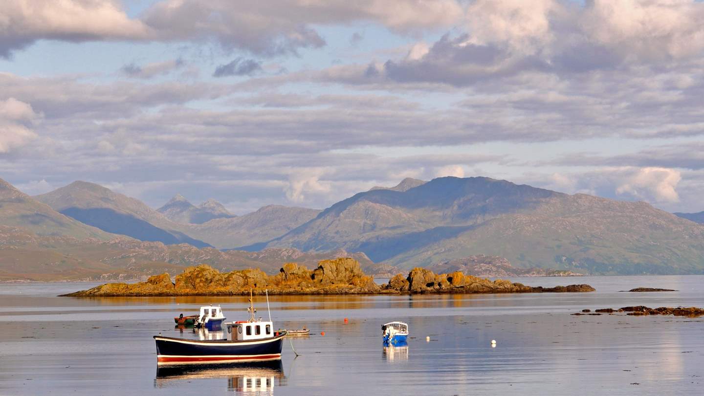 A boat trip is an excellent way to explore the lochs and coastline of Skye