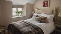 In addition, 'Wells' is a gorgeous double bedroom in the farmhouse 