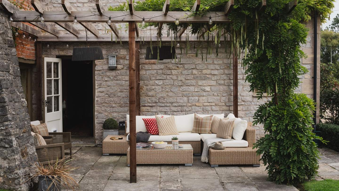 Relax alfresco after days exploring your beautiful surroundings 