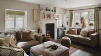 Uncover an additional sitting room, with ample comfortable seating 
