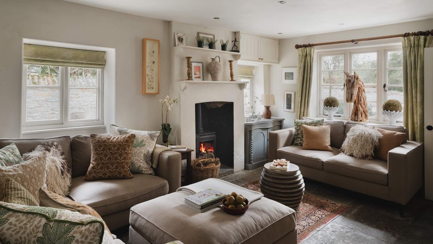 Uncover an additional sitting room, with ample comfortable seating 