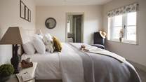 There are five stunning bedrooms to choose from, each beautifully decorated