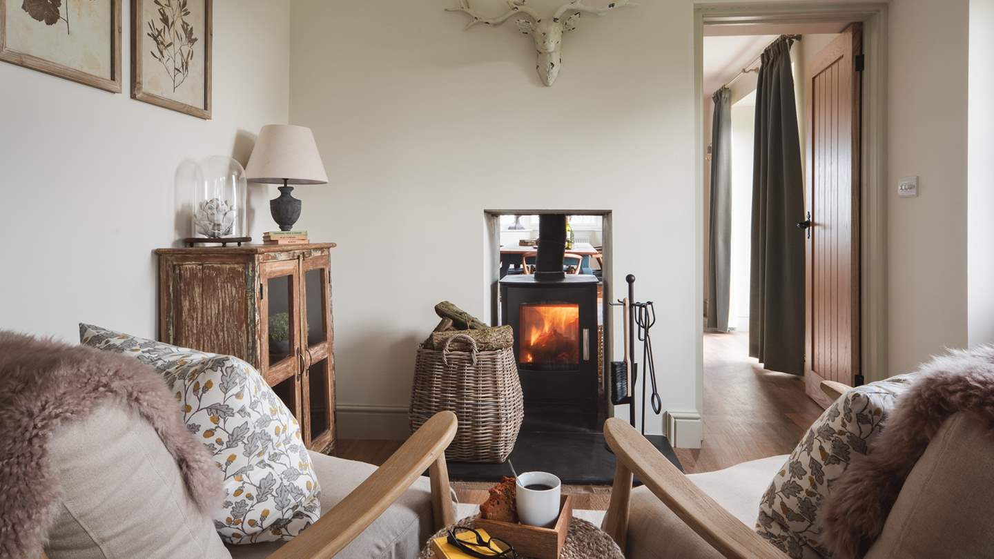 Just imagine curling up here with a hot drink and your favourite book...bliss!