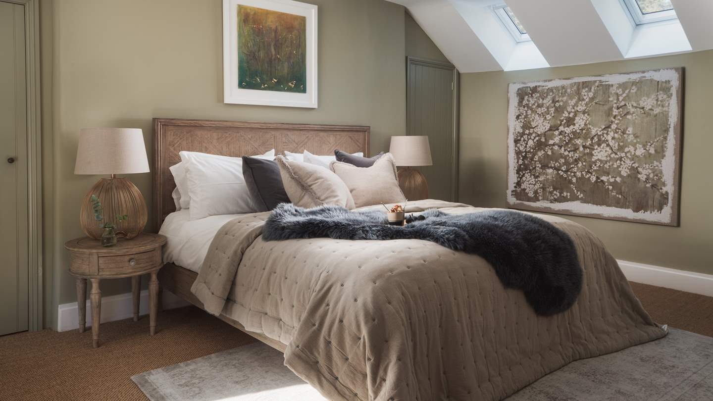 The little sky lights are perfect for gazing at the stars